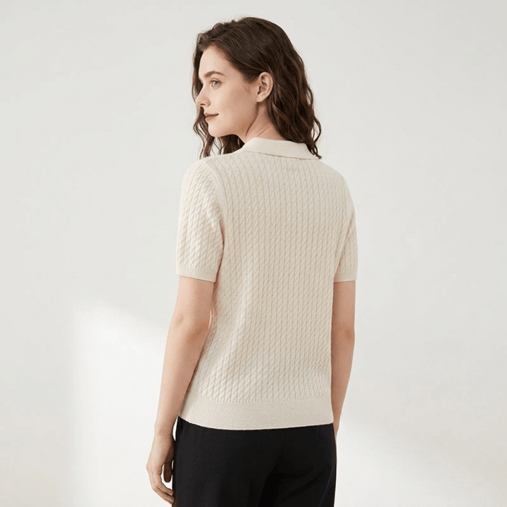 Driftknot – Cashmere Wool Polo - Hilltop Nord