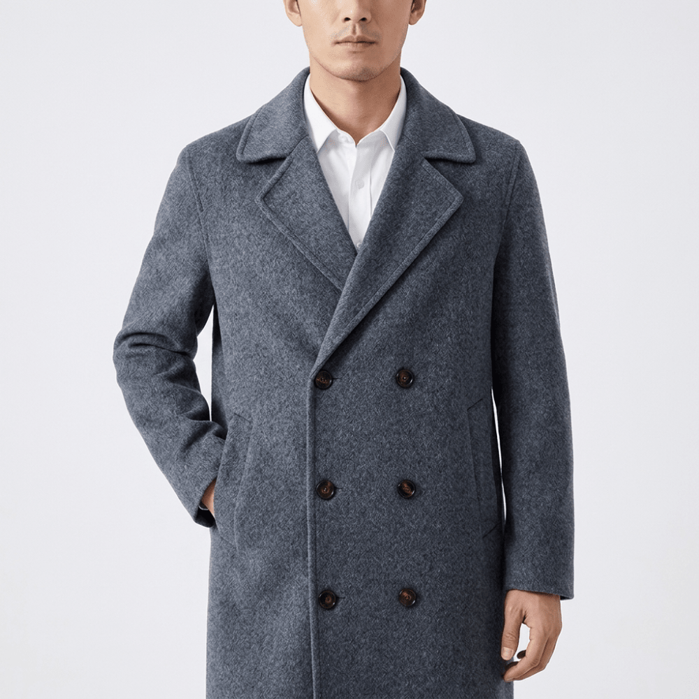 Slateforge – Cashmere Wool Overcoat - Hilltop Nord