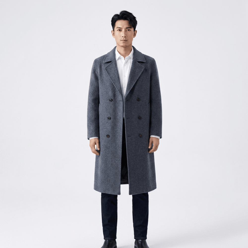Slateforge – Cashmere Wool Overcoat - Hilltop Nord