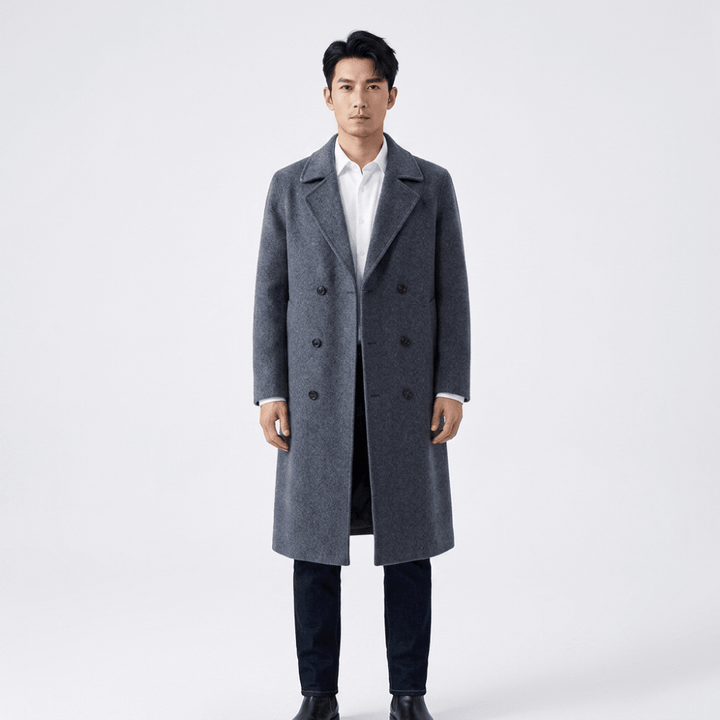 Slateforge – Cashmere Wool Overcoat - Hilltop Nord
