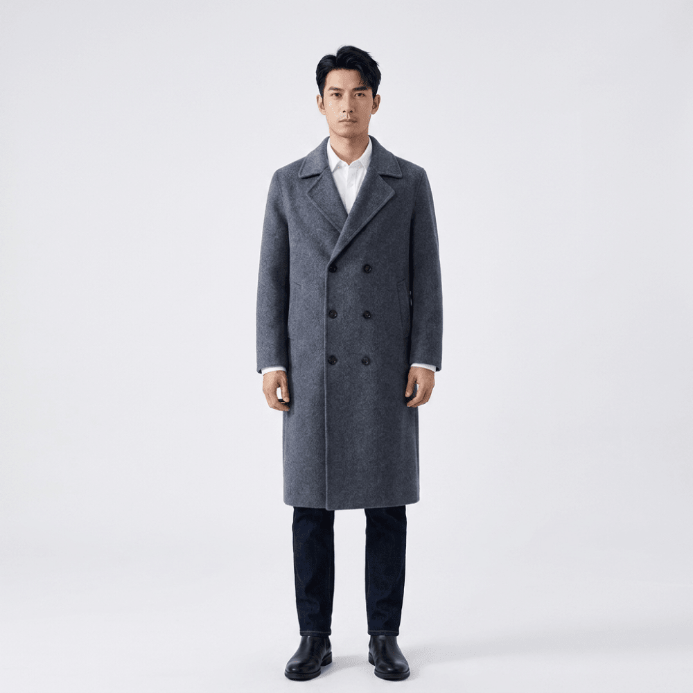 Slateforge – Cashmere Wool Overcoat - Hilltop Nord