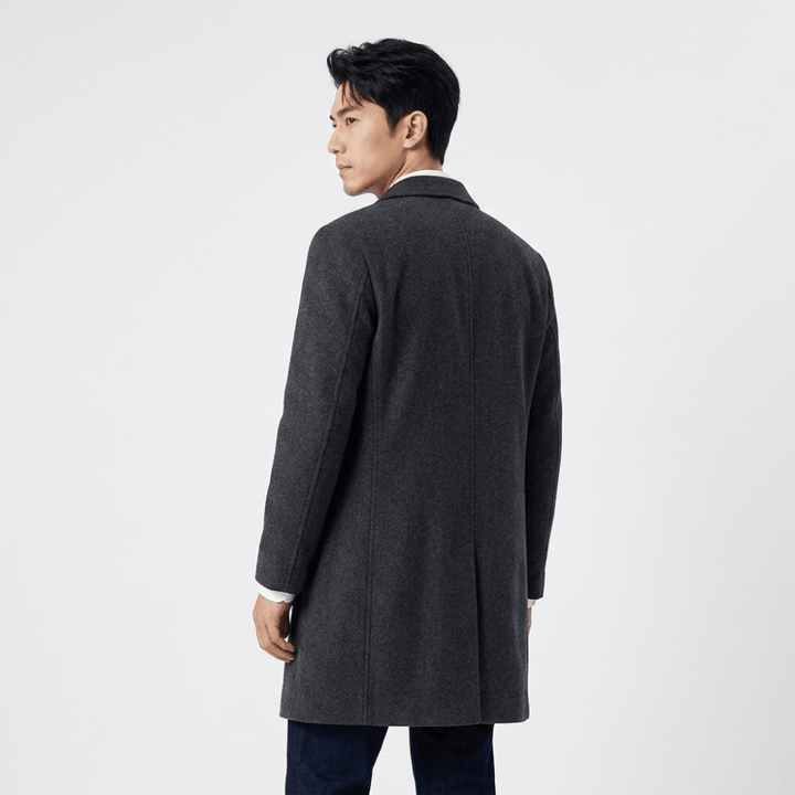 Slateforge – Cashmere Wool Overcoat - Hilltop Nord