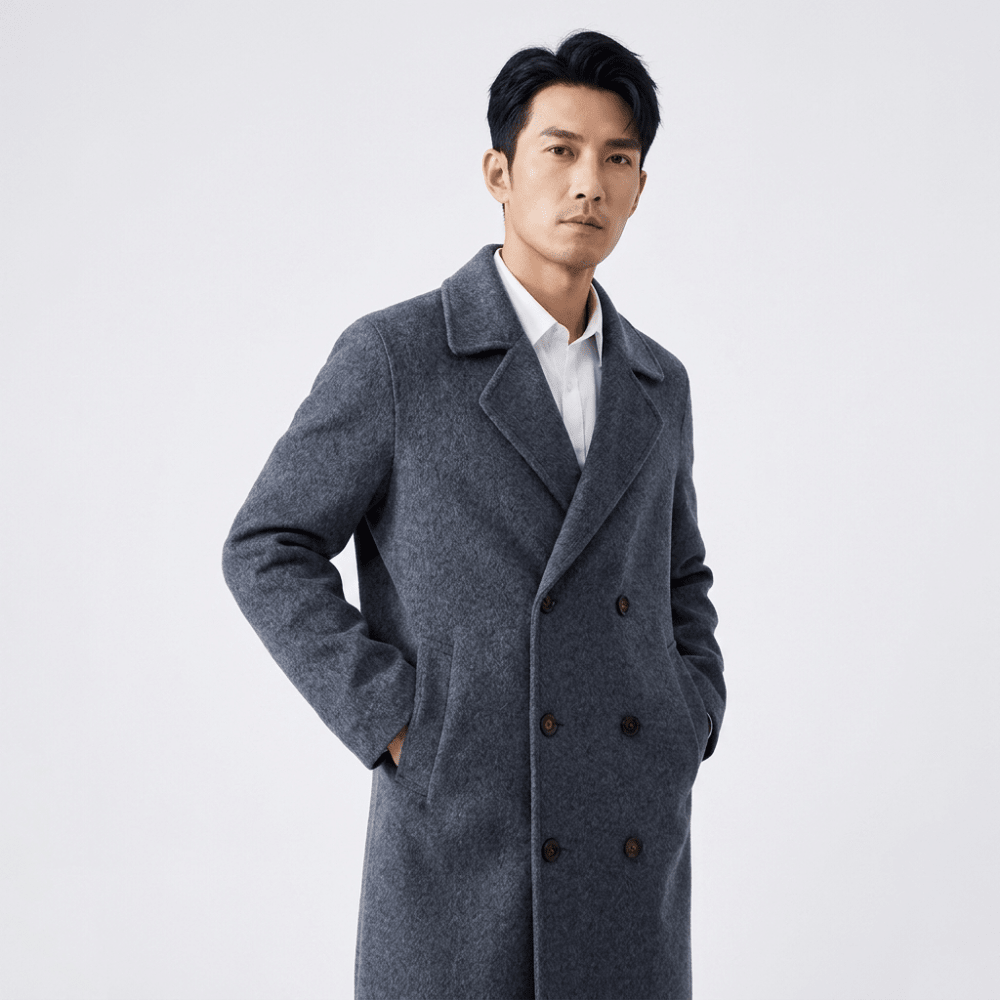 Slateforge – Cashmere Wool Overcoat - Hilltop Nord