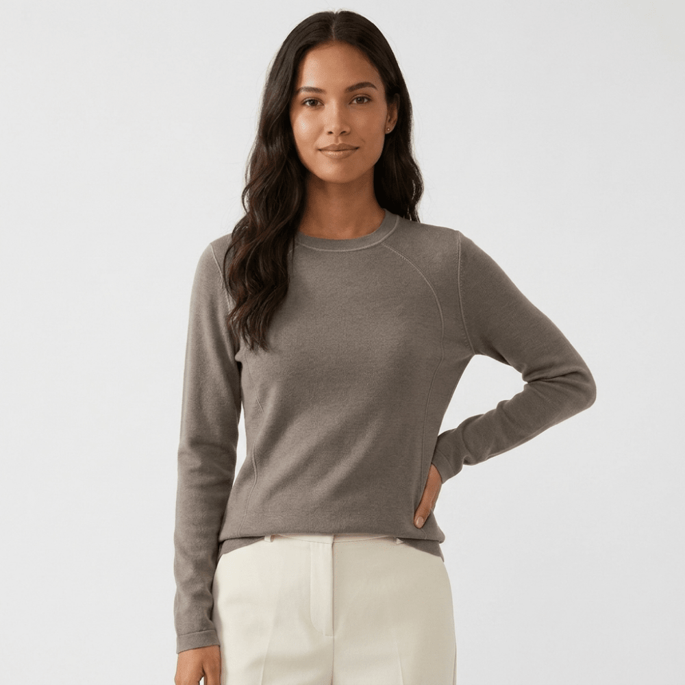 Brooklane – Cashmere Wool Long-Sleeve Top - Hilltop Nord