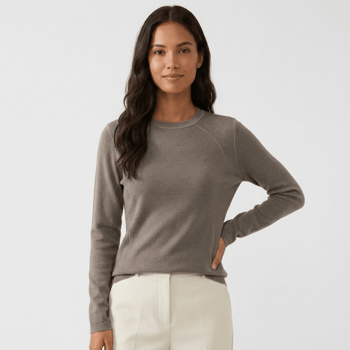 Brooklane – Cashmere Wool Long-Sleeve Top - Hilltop Nord