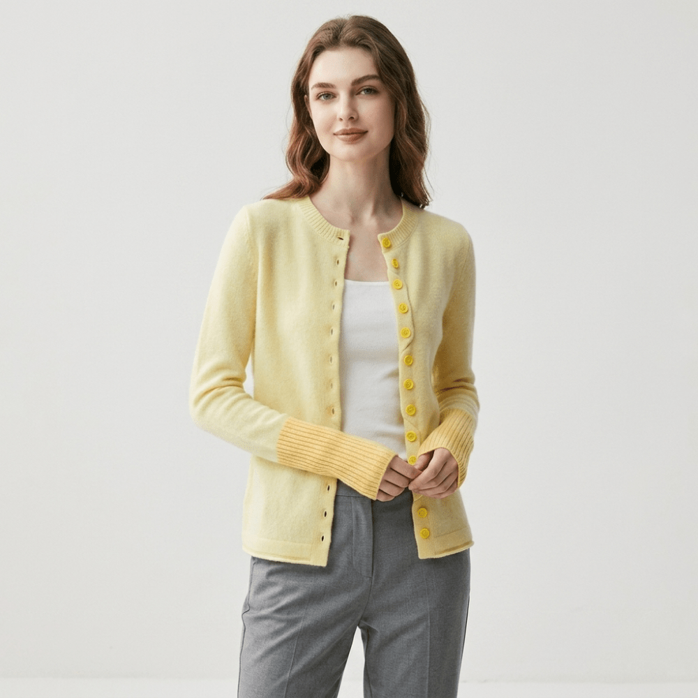 Alderline – Cashmere Wool Cardigan - Hilltop Nord