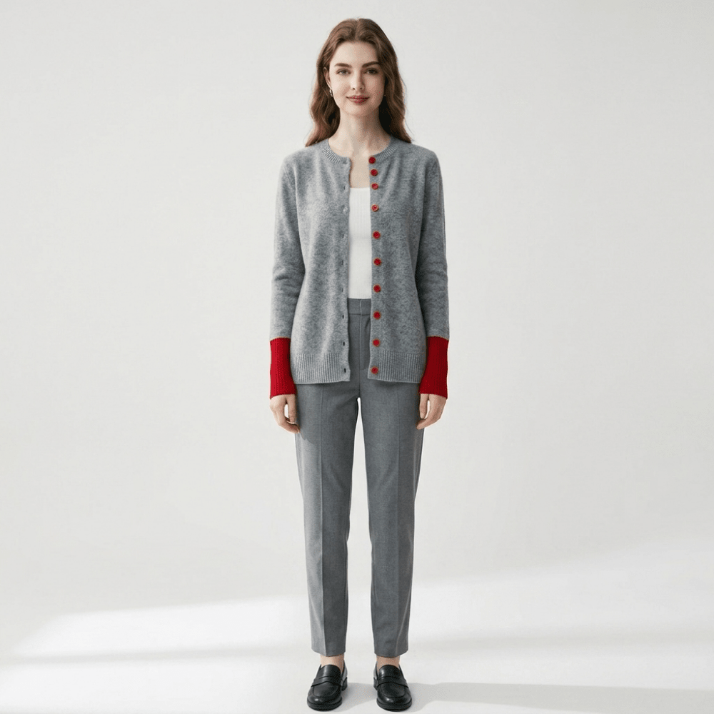 Alderline – Cashmere Wool Cardigan - Hilltop Nord