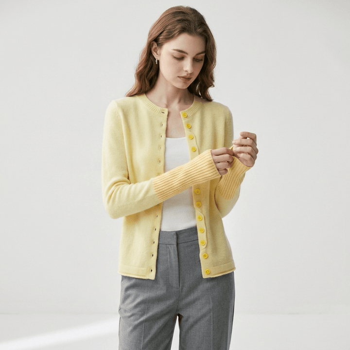 Alderline – Cashmere Wool Cardigan - Hilltop Nord