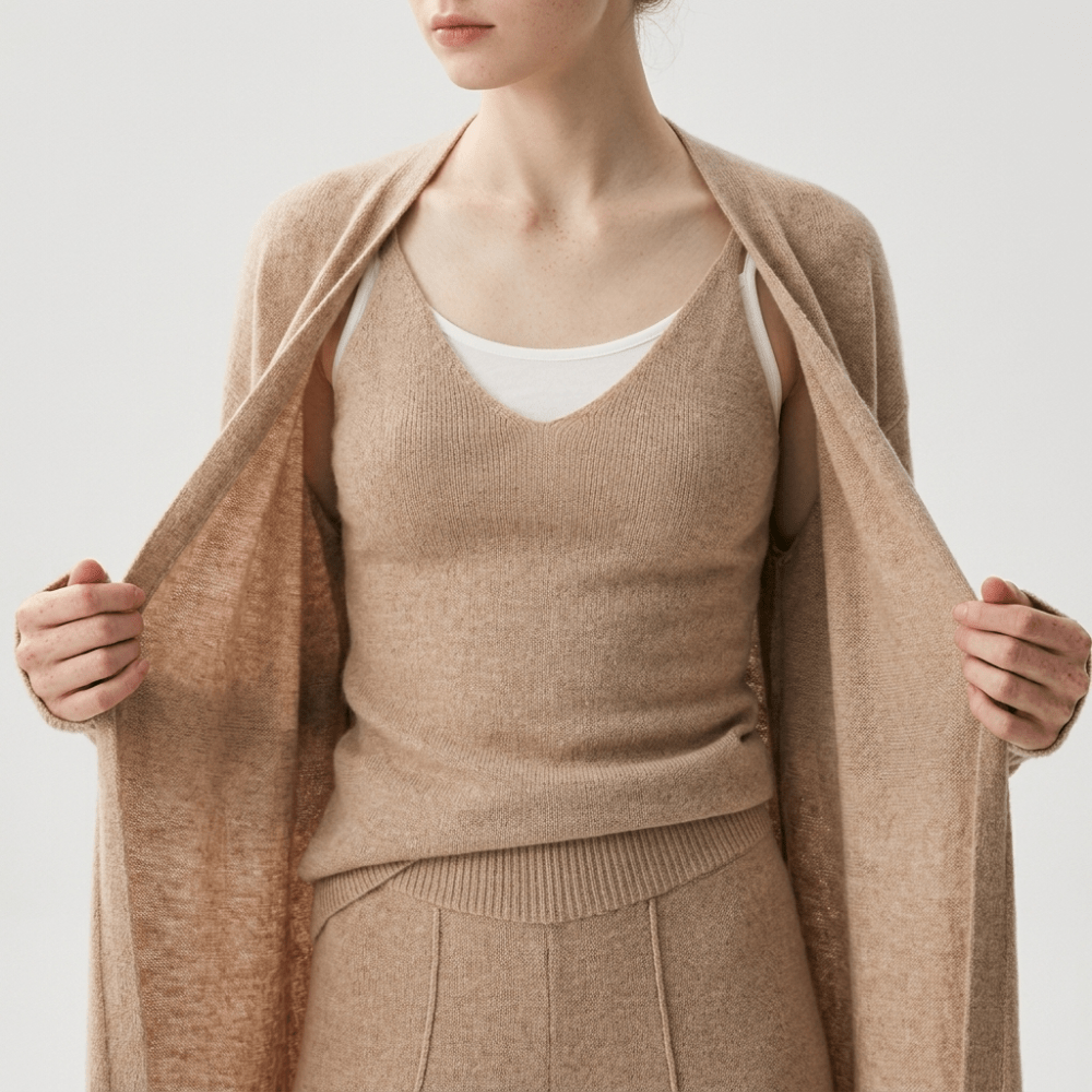 Cloudreach – Cashmere Wool Cardigan - Hilltop Nord