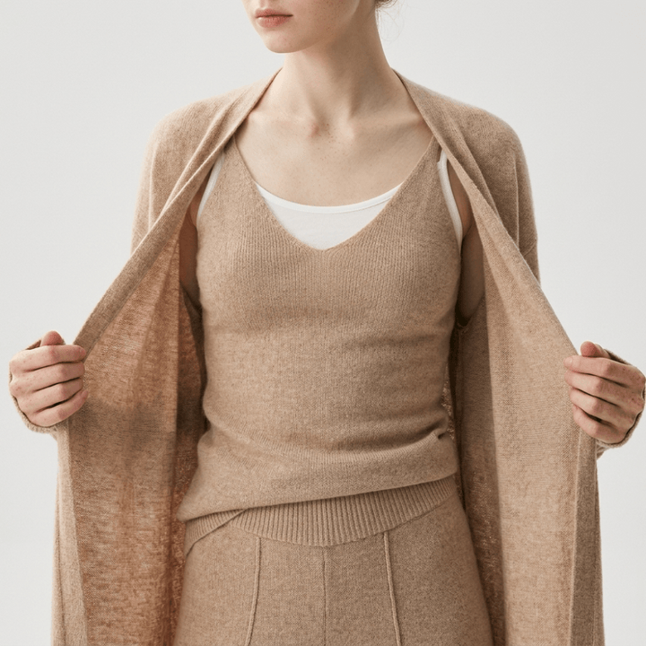 Cloudreach – Cashmere Wool Cardigan - Hilltop Nord