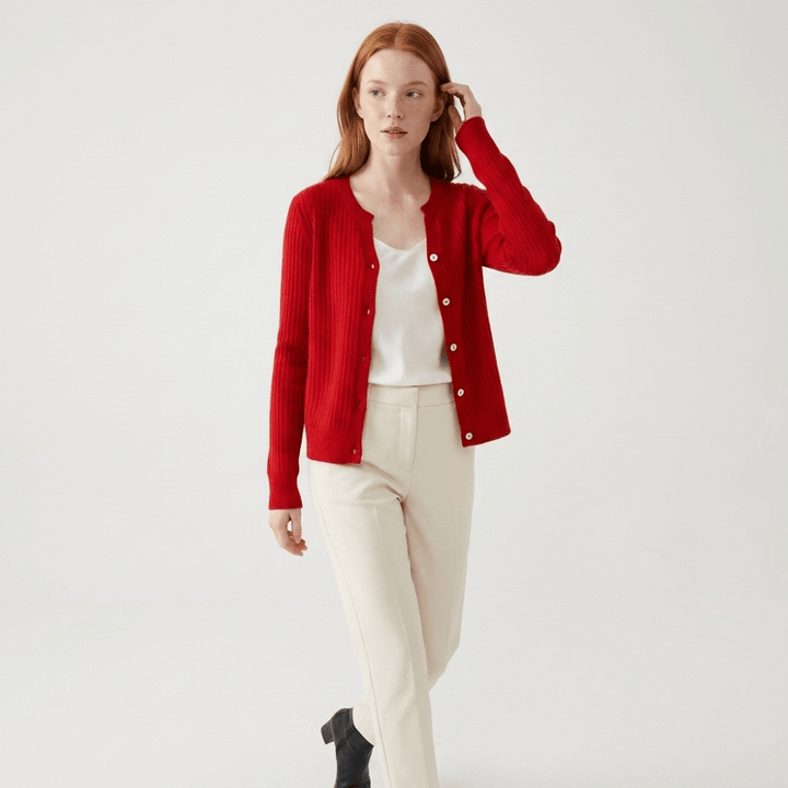 Greyhaven – Cashmere Wool Cardigan - Hilltop Nord