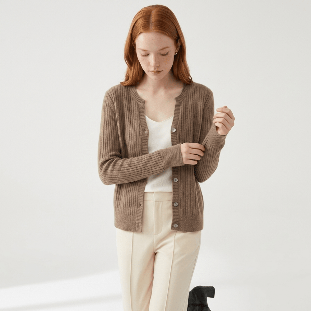 Greyhaven – Cashmere Wool Cardigan - Hilltop Nord