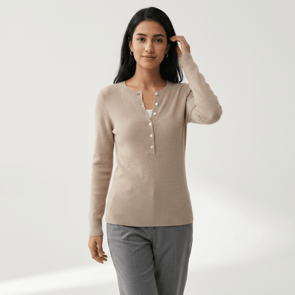 Crosshaven – Cashmere Wool Sweater - Hilltop Nord