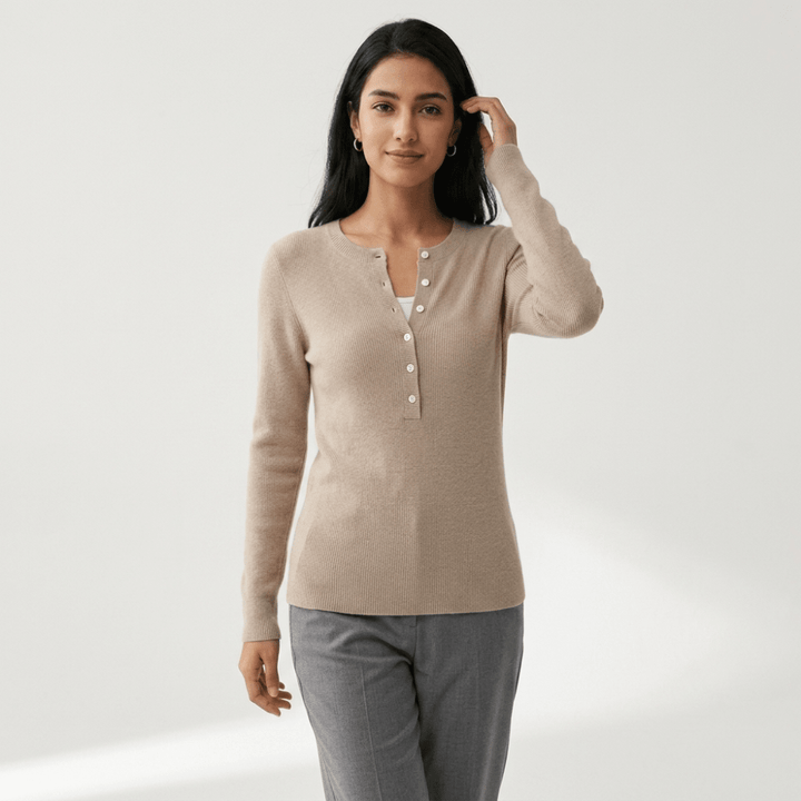 Crosshaven – Cashmere Wool Sweater - Hilltop Nord