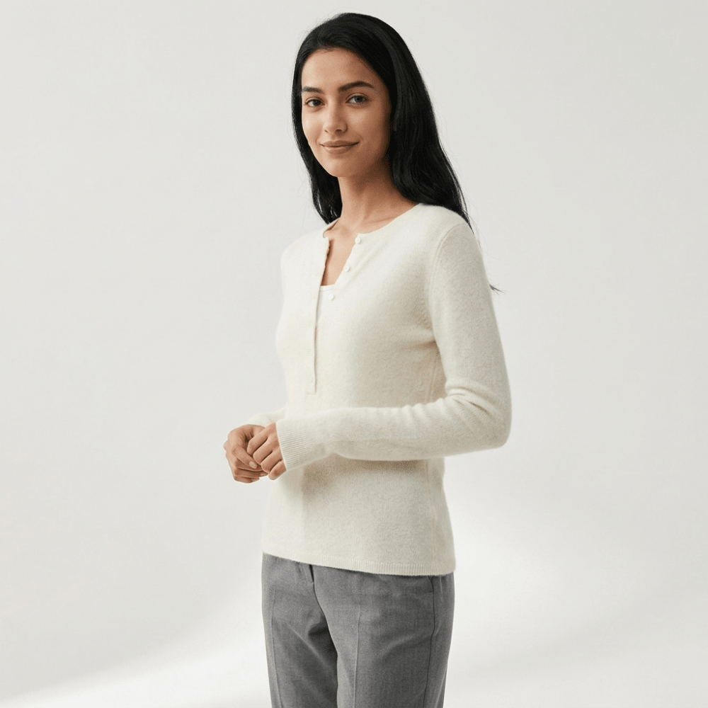 Crosshaven – Cashmere Wool Sweater - Hilltop Nord