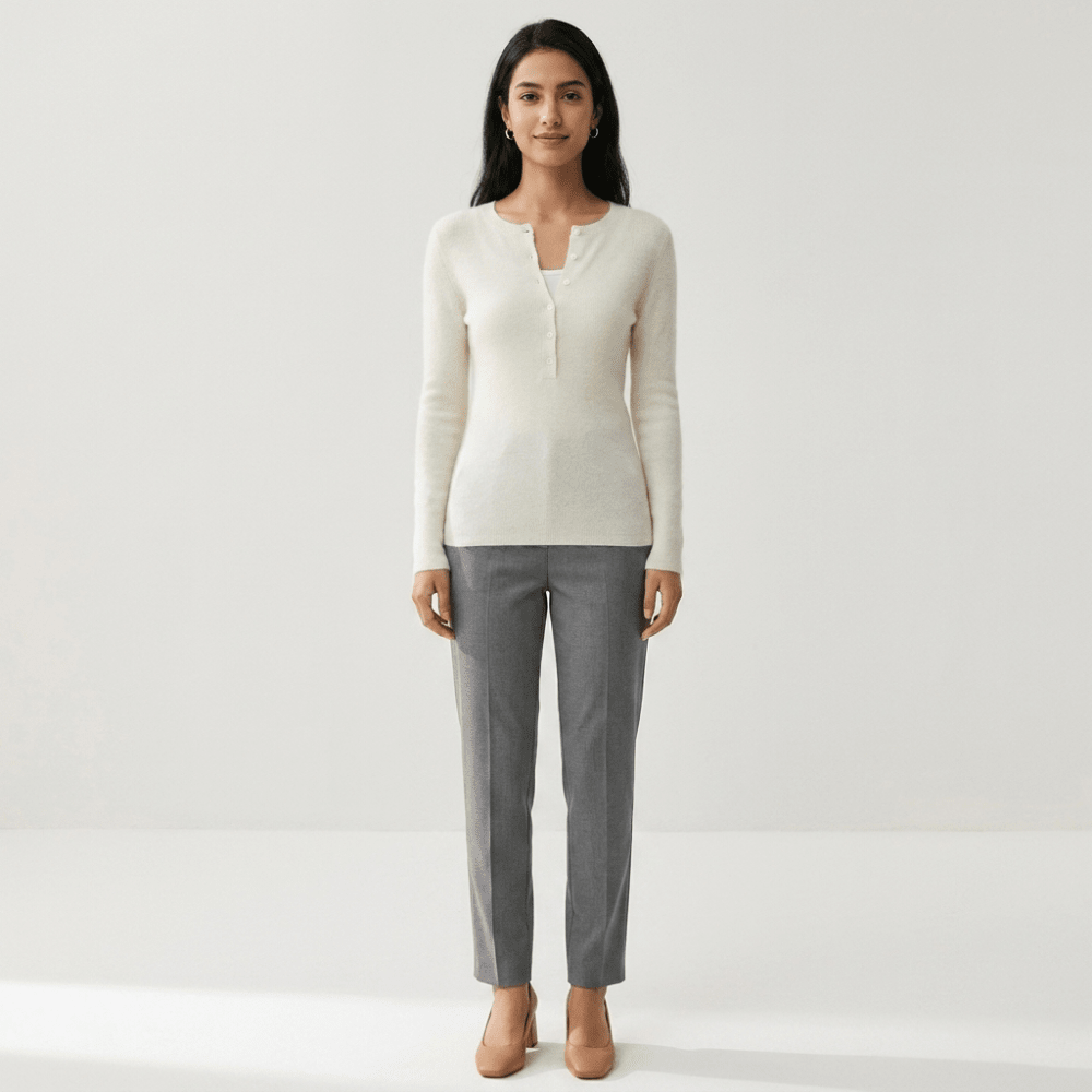 Crosshaven – Cashmere Wool Sweater - Hilltop Nord