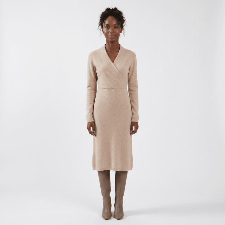 Softwrap – Cashmere Dress - Hilltop Nord