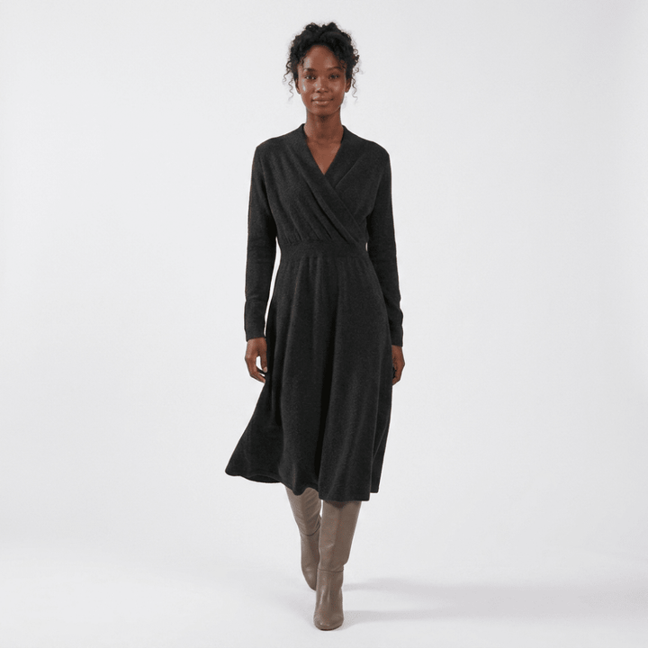 Softwrap – Cashmere Dress - Hilltop Nord