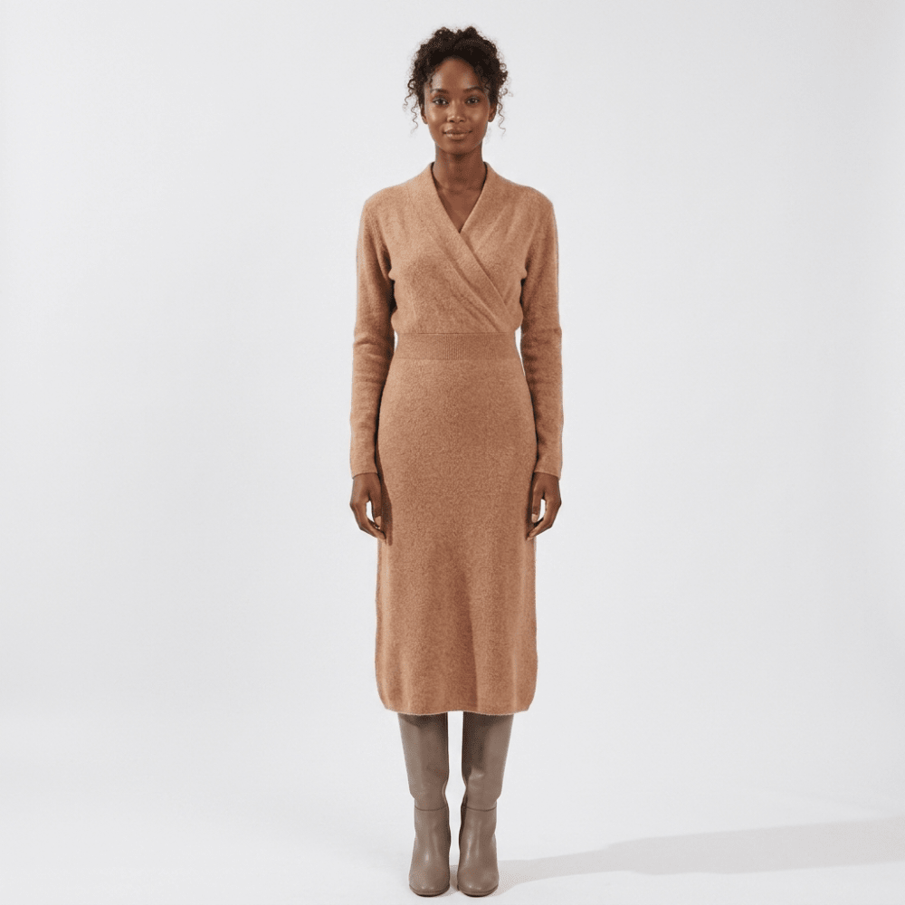 Softwrap – Cashmere Dress - Hilltop Nord