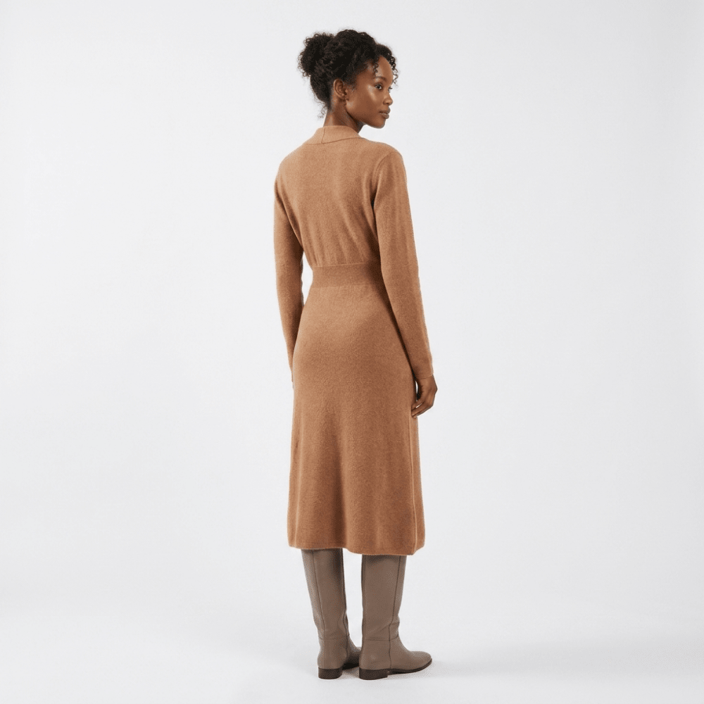 Softwrap – Cashmere Dress - Hilltop Nord