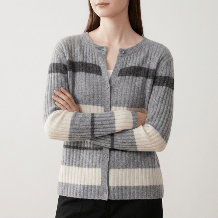 Blushline – Cashmere Cardigan - Hilltop Nord