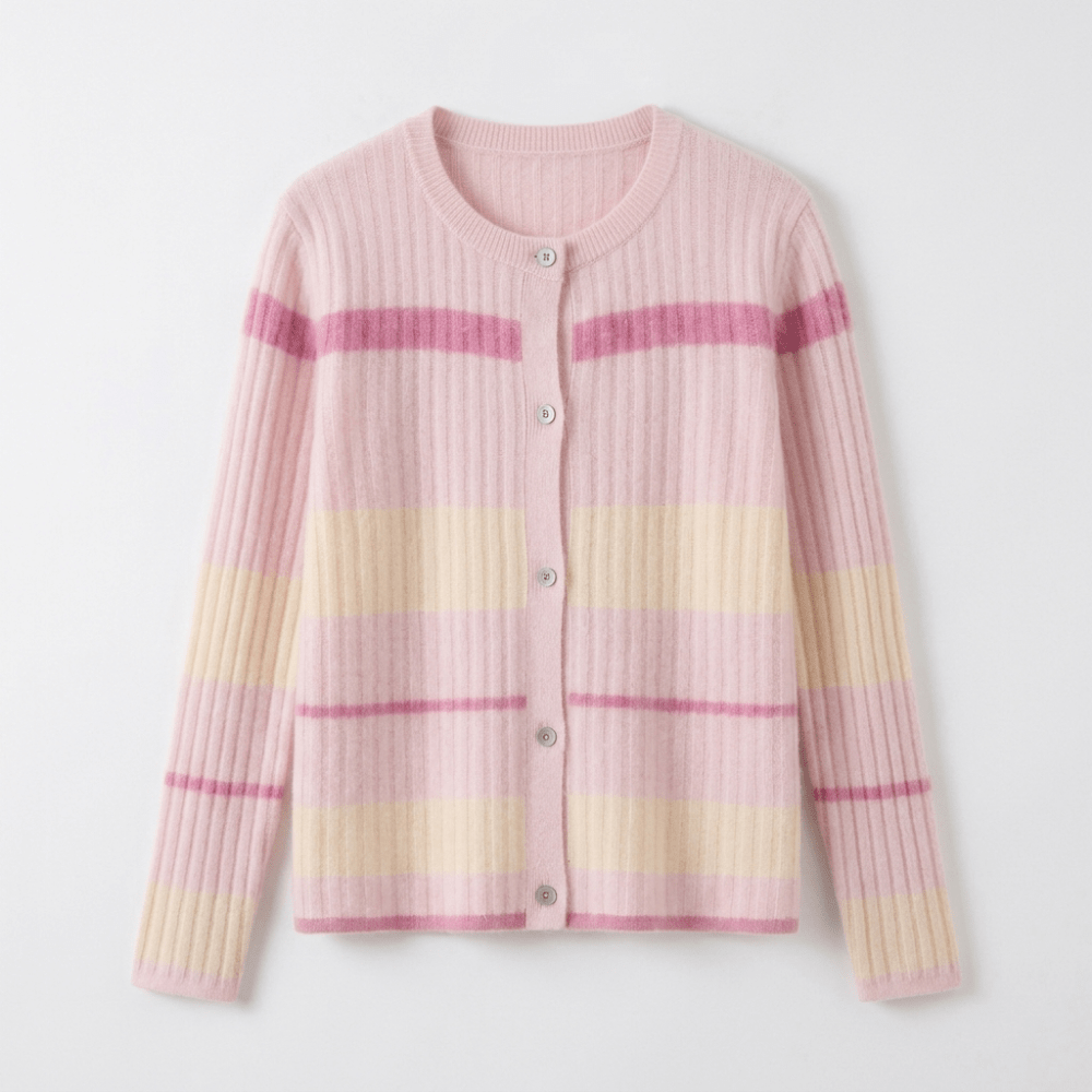 Blushline – Cashmere Cardigan - Hilltop Nord