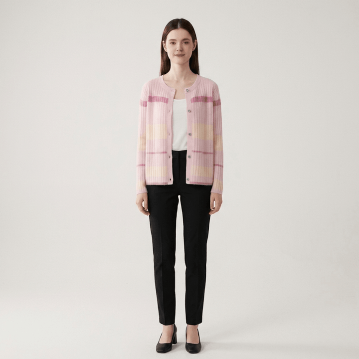 Blushline – Cashmere Cardigan - Hilltop Nord
