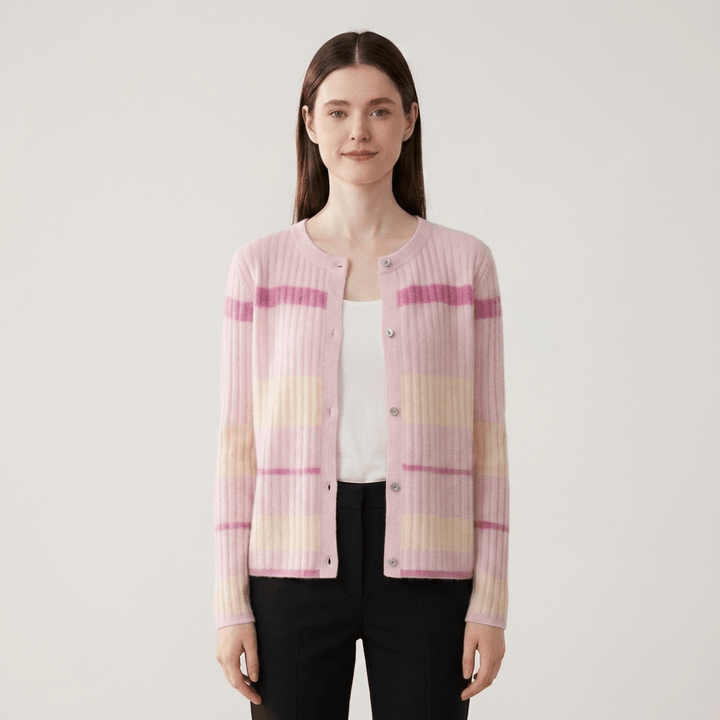 Blushline – Cashmere Cardigan - Hilltop Nord