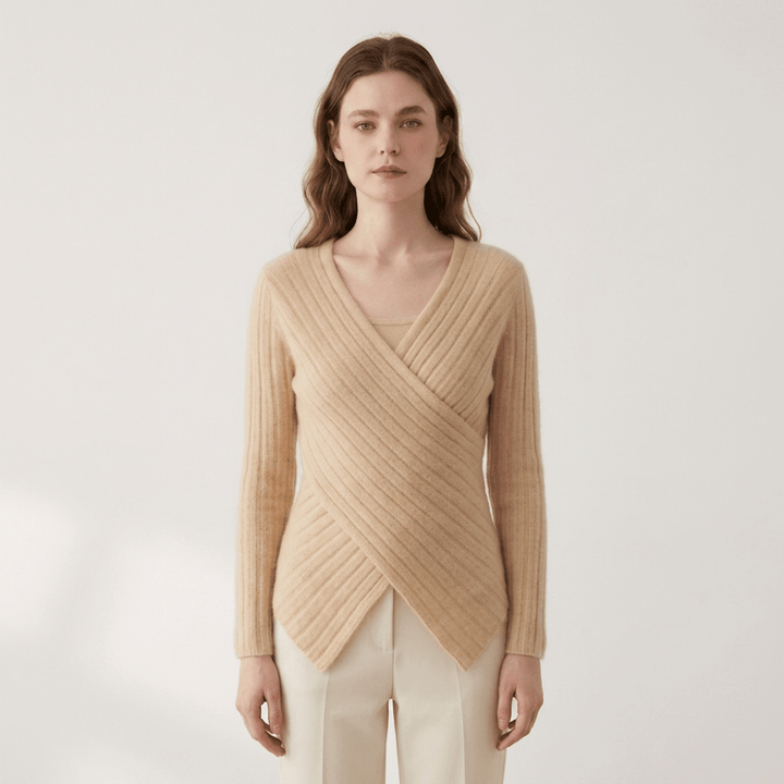 Crossveil – Cashmere Wool Top - Hilltop Nord