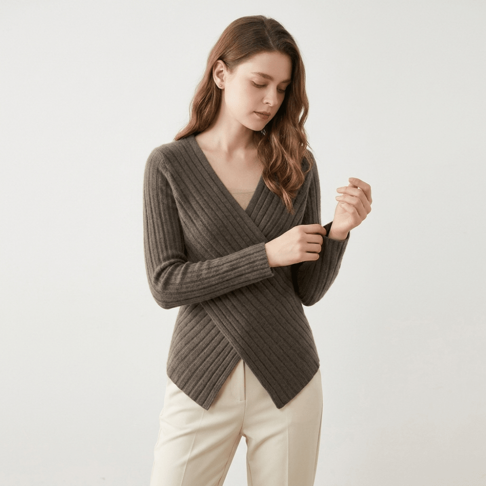Crossveil – Cashmere Wool Top - Hilltop Nord