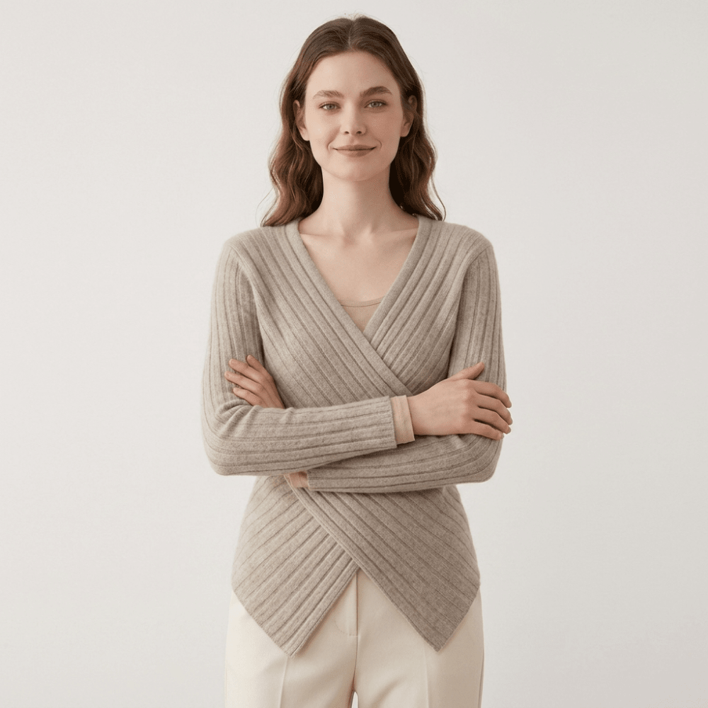 Crossveil – Cashmere Wool Top - Hilltop Nord
