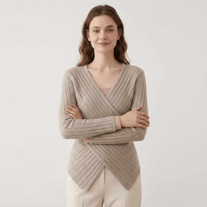 Crossveil – Cashmere Wool Top - Hilltop Nord