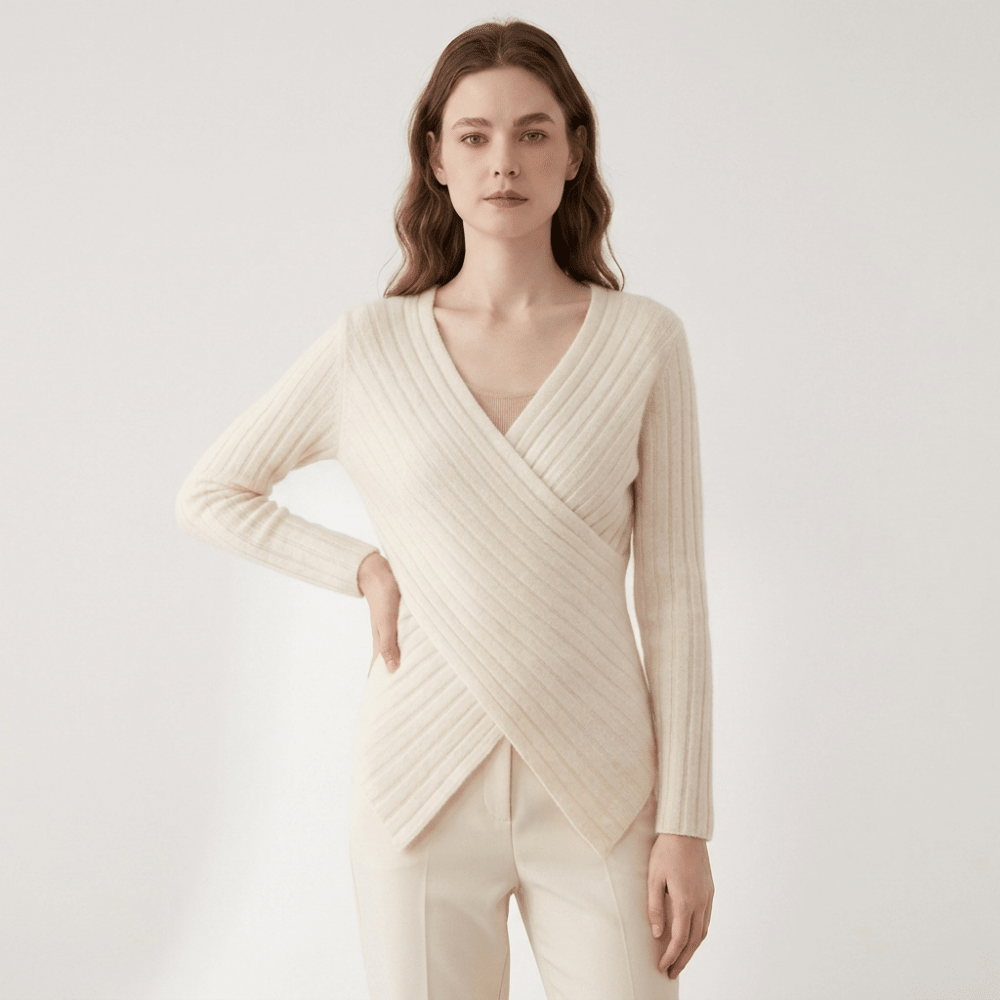 Crossveil – Cashmere Wool Top - Hilltop Nord