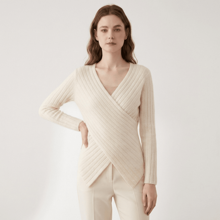Crossveil – Cashmere Wool Top - Hilltop Nord