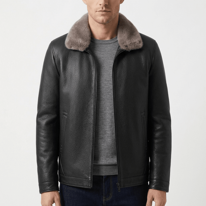 Ridgeforge – Leather Jacket - Hilltop Nord