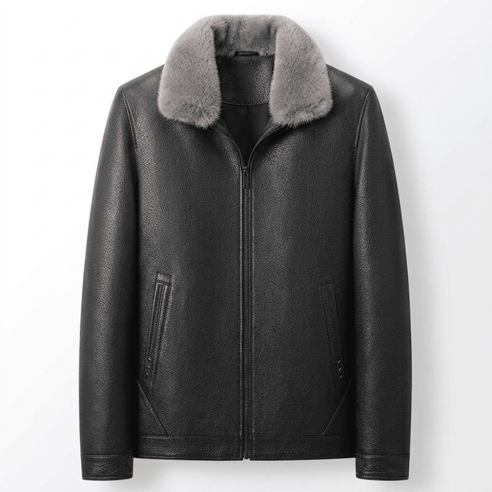 Ridgeforge – Leather Jacket - Hilltop Nord
