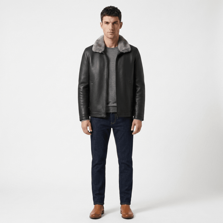 Ridgeforge – Leather Jacket - Hilltop Nord