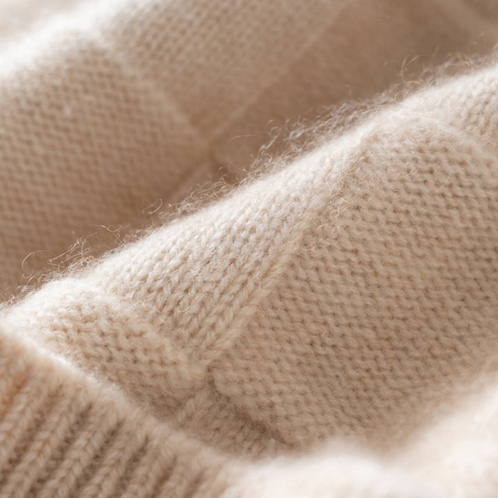 Quillridge – Cashmere Wool Beanie - Hilltop Nord