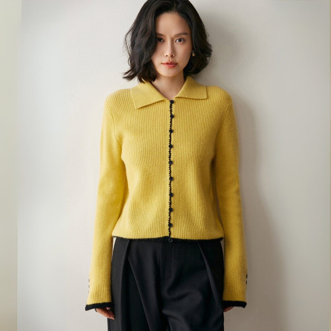 Windmere – Cashmere Wool Cardigan - Hilltop Nord