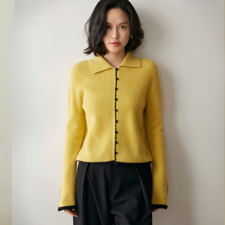 Windmere – Cashmere Wool Cardigan - Hilltop Nord