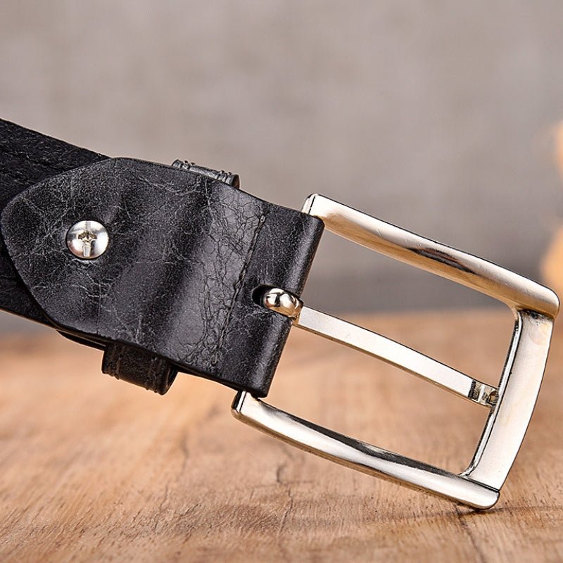 Edgefield – Leather Belt - Hilltop Nord