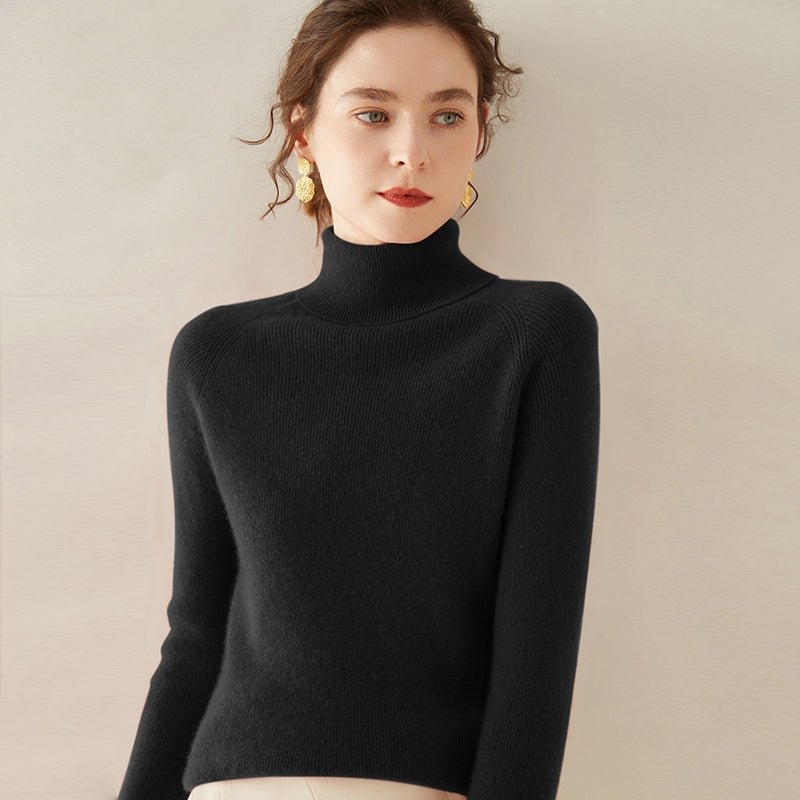 Bloom – Cashmere Turtleneck Sweater - Hilltop Nord