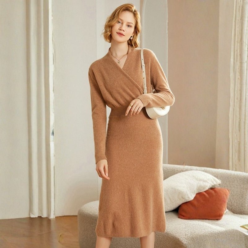 Softwrap – Cashmere Dress - Hilltop Nord