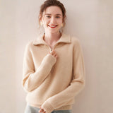 Willowblend – Wool Quarter - Zip Sweater - Hilltop Nord