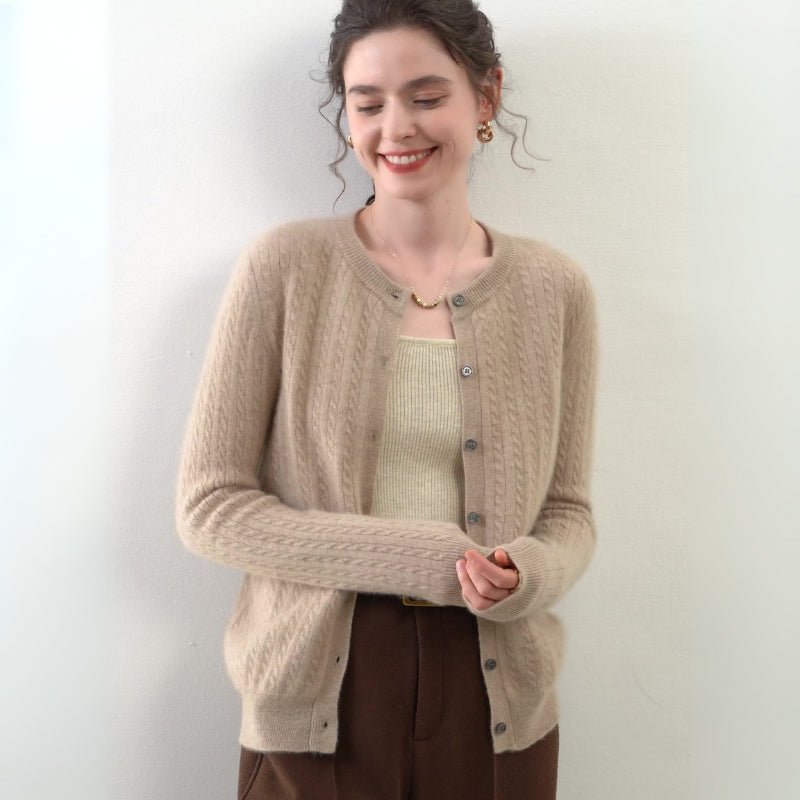 Averie – Cashmere Cardigan - Hilltop Nord