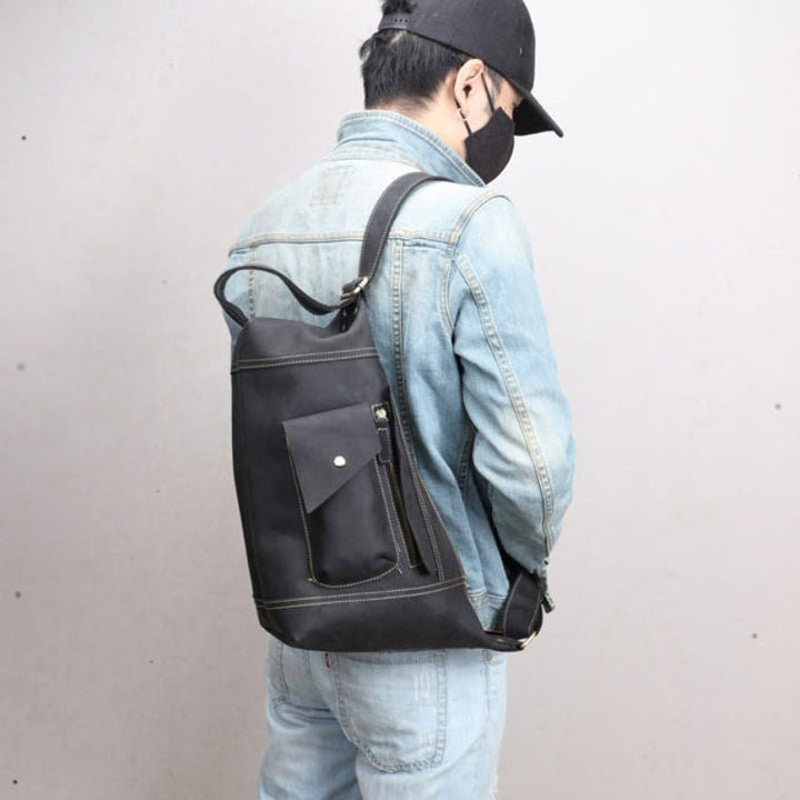 Northlock – Leather Backpack - Hilltop Nord