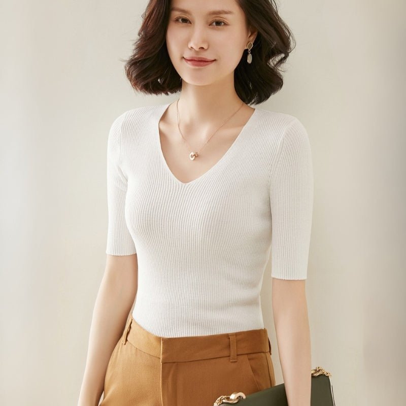 Northvale – Cashmere Wool Top - Hilltop Nord