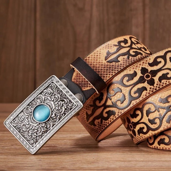 Brimstone – Leather Belt - Hilltop Nord