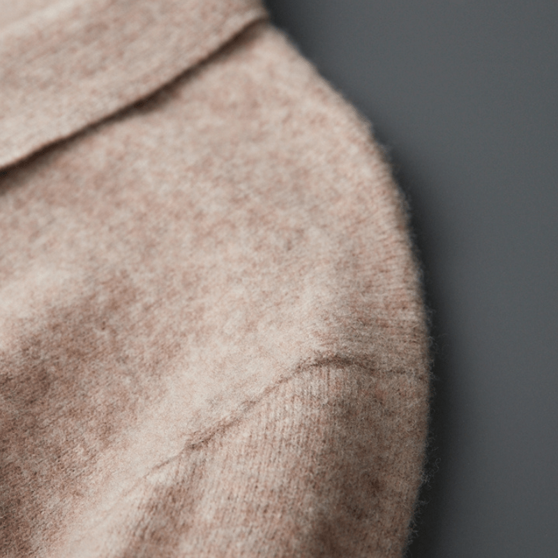 Theo – Wool Knit Polo - Hilltop Nord