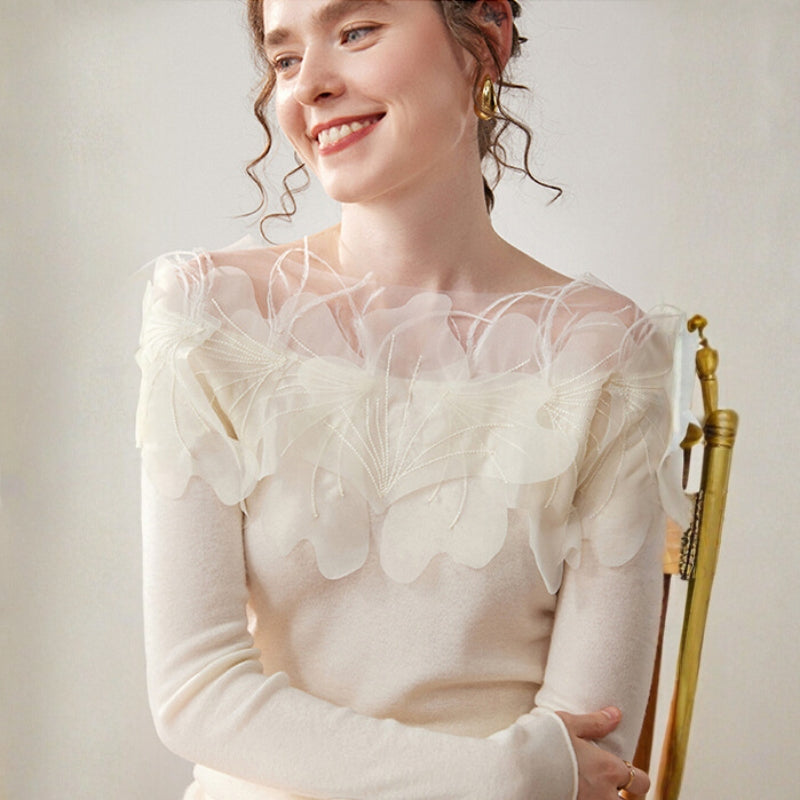 Shadowbloom – Cashmere Wool Sweater